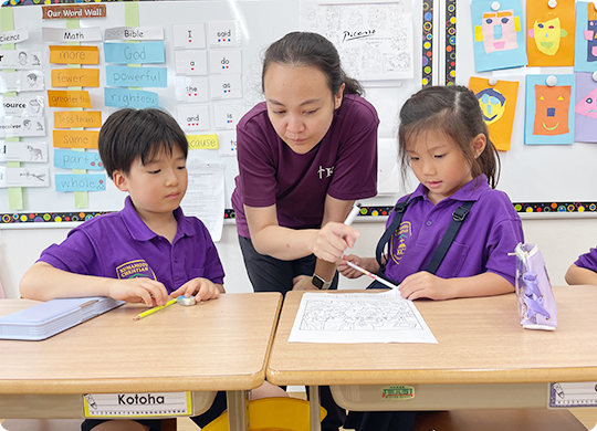 All-English instruction led by highly experienced veteran teachers.