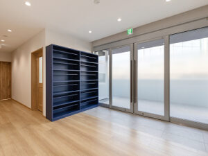 広々としたエントランス